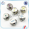 custom printed dice ,Sedex 4p custom blank engraver bulk game metal dice manufacturer(d-1)